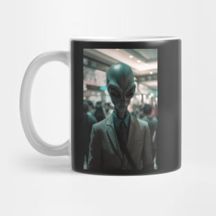 Business Alien - In The Mall Mug